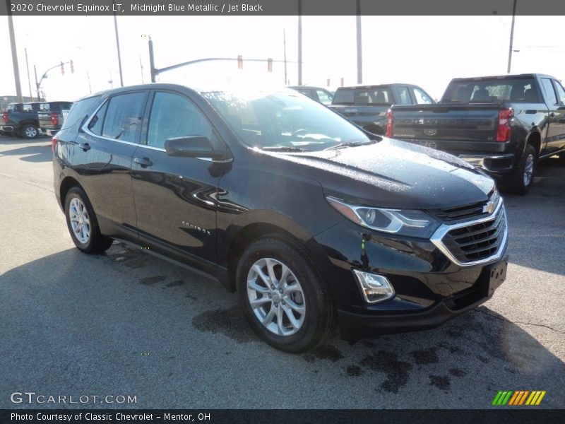 Midnight Blue Metallic / Jet Black 2020 Chevrolet Equinox LT
