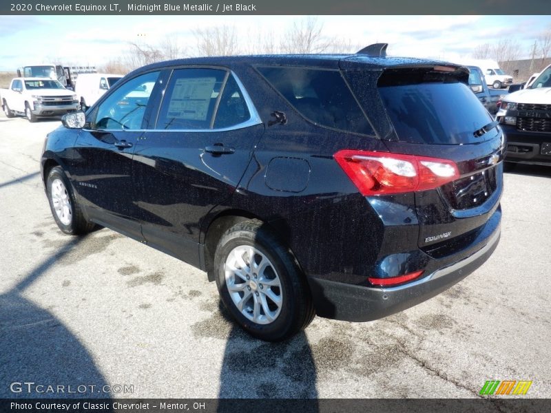 Midnight Blue Metallic / Jet Black 2020 Chevrolet Equinox LT