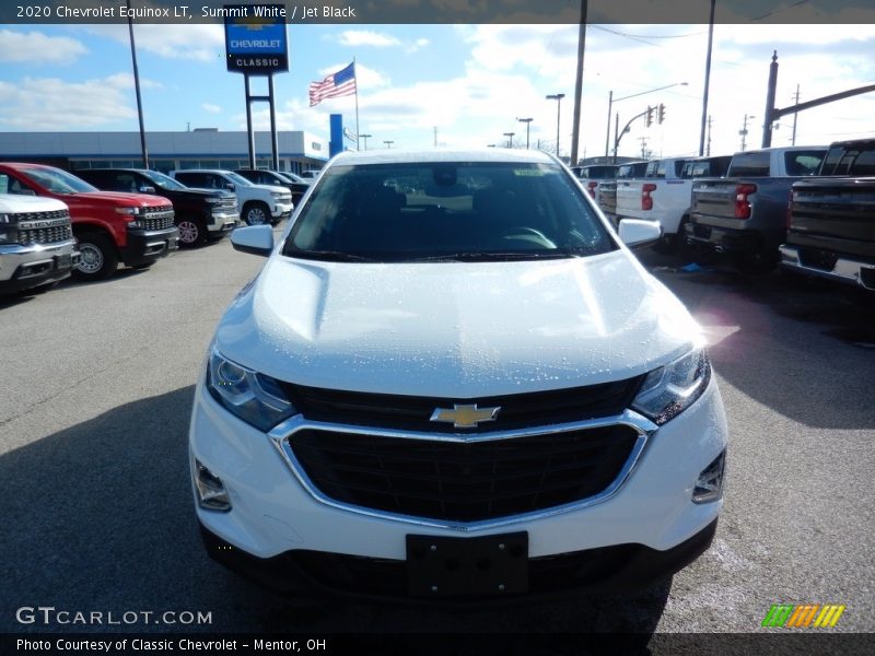 Summit White / Jet Black 2020 Chevrolet Equinox LT
