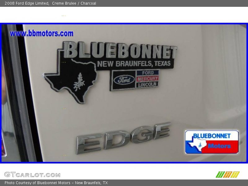 Creme Brulee / Charcoal 2008 Ford Edge Limited