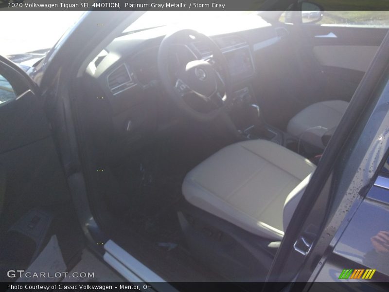 Platinum Gray Metallic / Storm Gray 2020 Volkswagen Tiguan SEL 4MOTION
