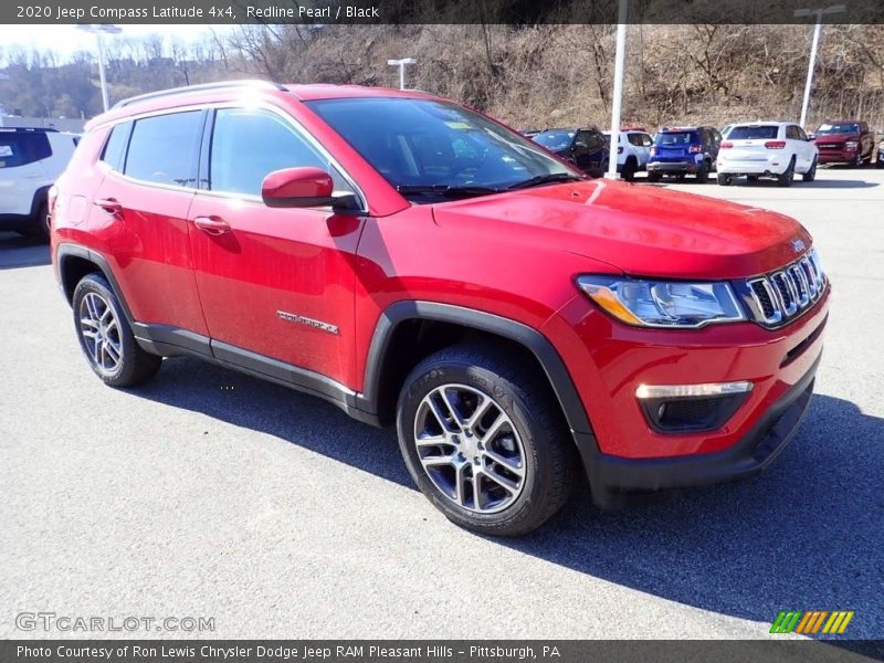 Redline Pearl / Black 2020 Jeep Compass Latitude 4x4