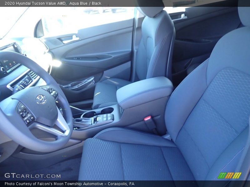 Aqua Blue / Black 2020 Hyundai Tucson Value AWD