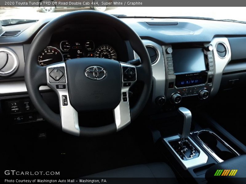 Super White / Graphite 2020 Toyota Tundra TRD Off Road Double Cab 4x4