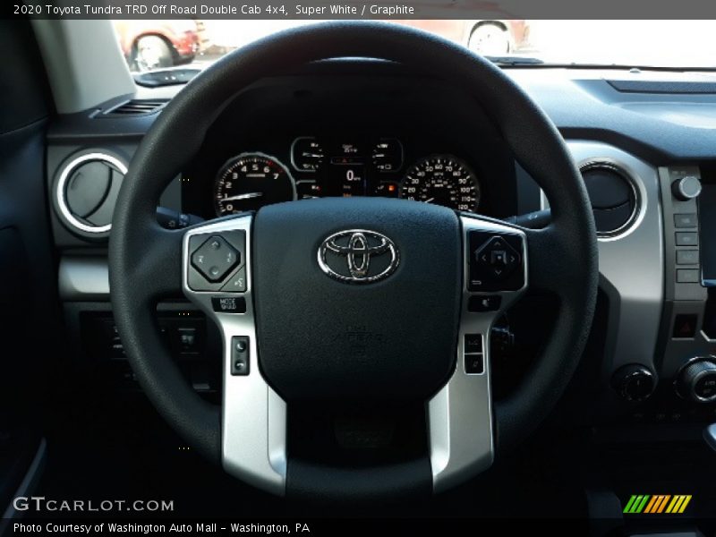 Super White / Graphite 2020 Toyota Tundra TRD Off Road Double Cab 4x4