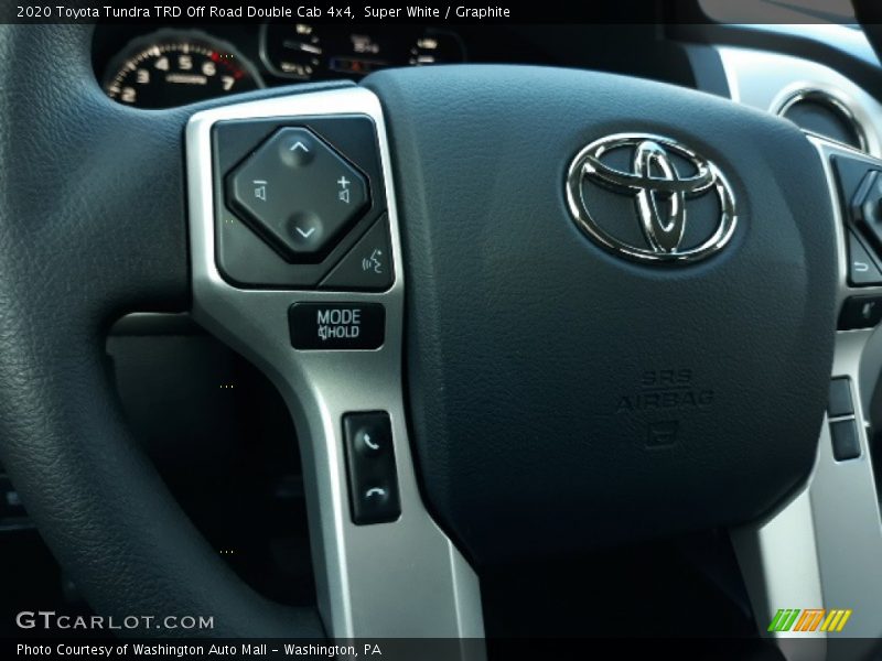 Super White / Graphite 2020 Toyota Tundra TRD Off Road Double Cab 4x4