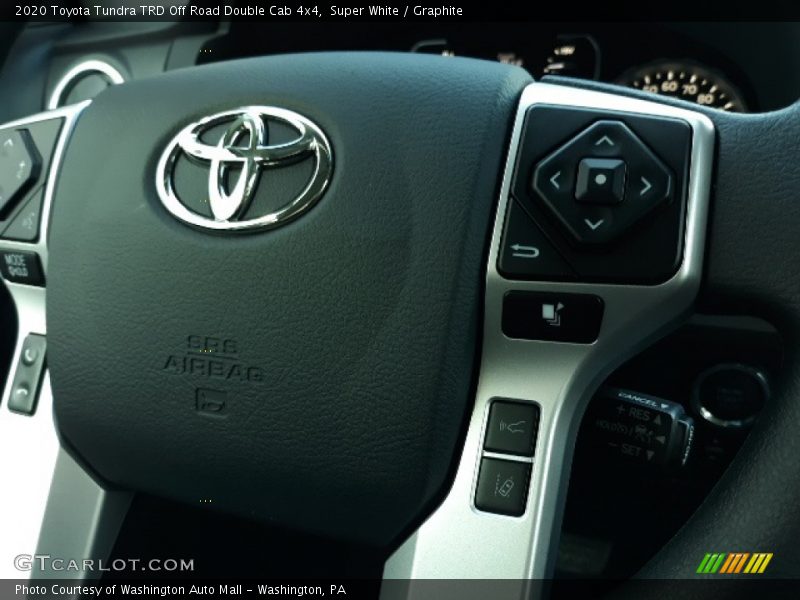 Super White / Graphite 2020 Toyota Tundra TRD Off Road Double Cab 4x4