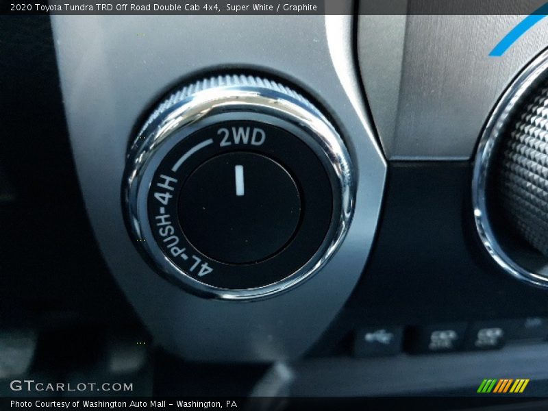 Super White / Graphite 2020 Toyota Tundra TRD Off Road Double Cab 4x4