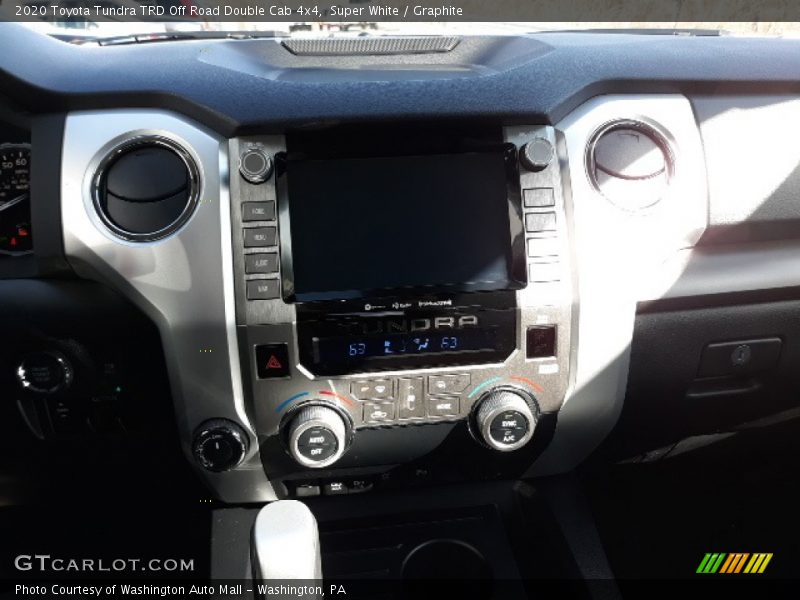 Super White / Graphite 2020 Toyota Tundra TRD Off Road Double Cab 4x4