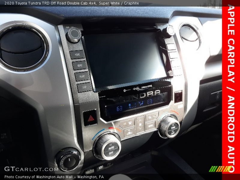 Super White / Graphite 2020 Toyota Tundra TRD Off Road Double Cab 4x4