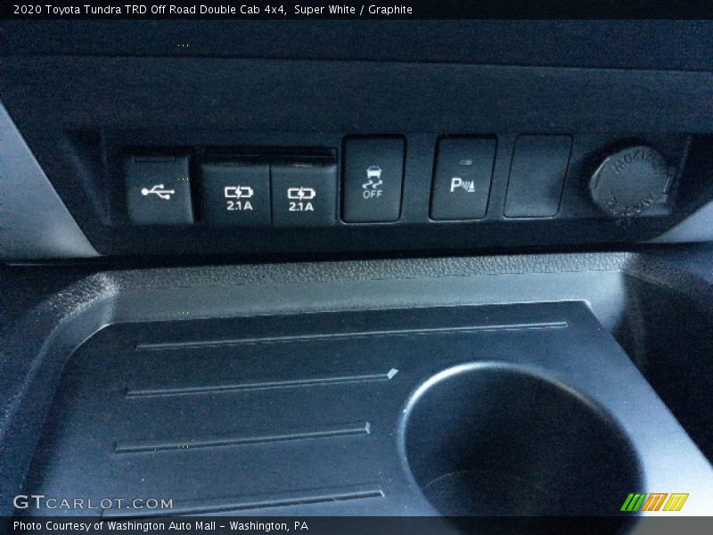 Super White / Graphite 2020 Toyota Tundra TRD Off Road Double Cab 4x4