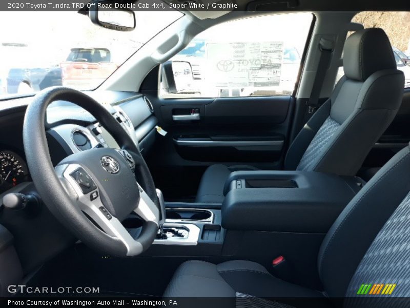 Super White / Graphite 2020 Toyota Tundra TRD Off Road Double Cab 4x4
