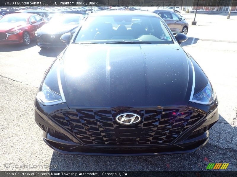 Phantom Black / Black 2020 Hyundai Sonata SEL Plus