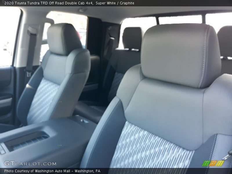 Super White / Graphite 2020 Toyota Tundra TRD Off Road Double Cab 4x4