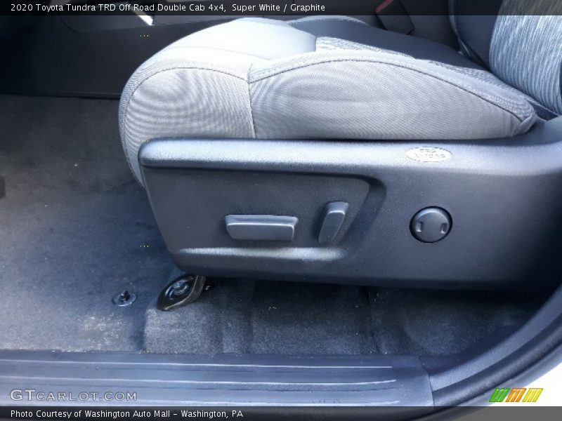 Super White / Graphite 2020 Toyota Tundra TRD Off Road Double Cab 4x4
