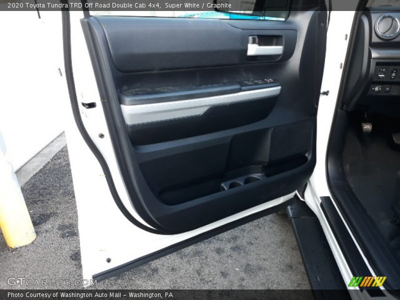Super White / Graphite 2020 Toyota Tundra TRD Off Road Double Cab 4x4