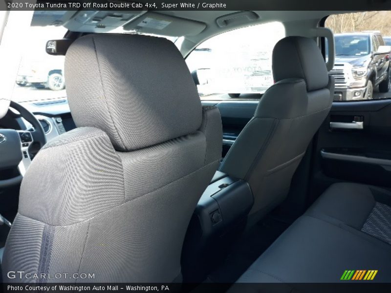 Super White / Graphite 2020 Toyota Tundra TRD Off Road Double Cab 4x4