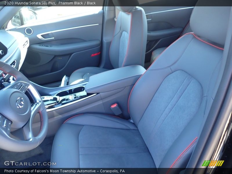 Phantom Black / Black 2020 Hyundai Sonata SEL Plus