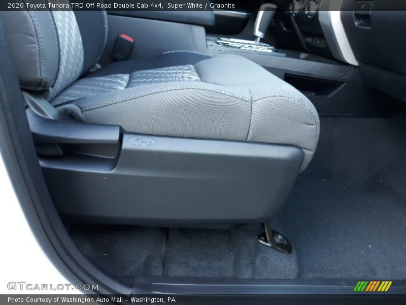 Super White / Graphite 2020 Toyota Tundra TRD Off Road Double Cab 4x4