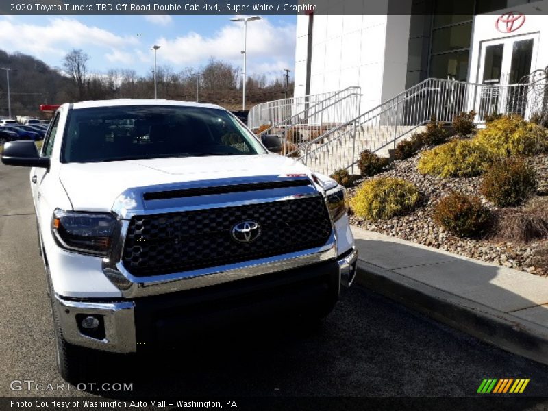 Super White / Graphite 2020 Toyota Tundra TRD Off Road Double Cab 4x4