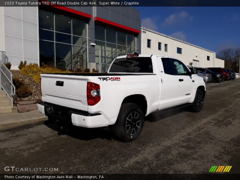 Super White / Graphite 2020 Toyota Tundra TRD Off Road Double Cab 4x4