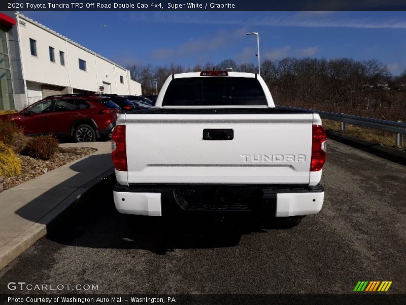 Super White / Graphite 2020 Toyota Tundra TRD Off Road Double Cab 4x4