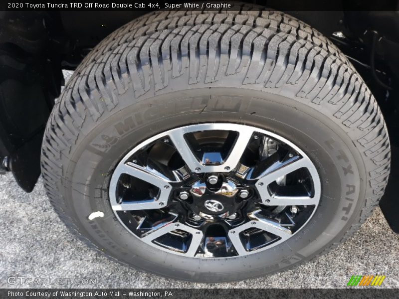 Super White / Graphite 2020 Toyota Tundra TRD Off Road Double Cab 4x4