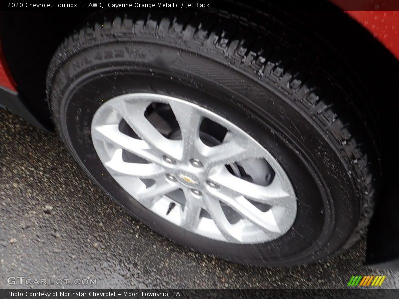 Cayenne Orange Metallic / Jet Black 2020 Chevrolet Equinox LT AWD
