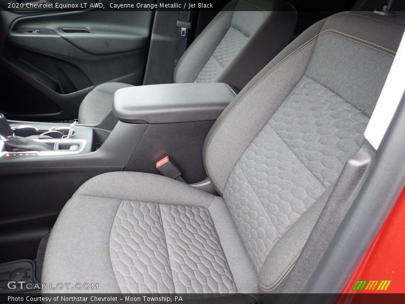 Cayenne Orange Metallic / Jet Black 2020 Chevrolet Equinox LT AWD