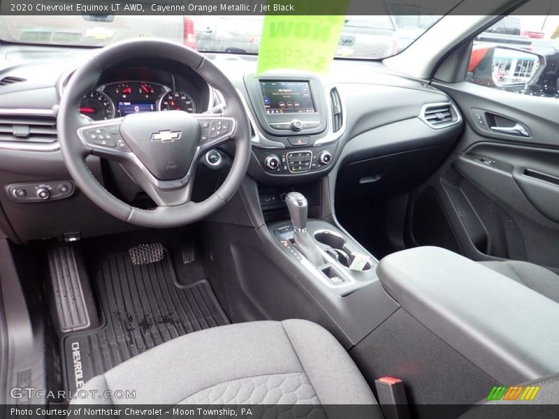 Cayenne Orange Metallic / Jet Black 2020 Chevrolet Equinox LT AWD