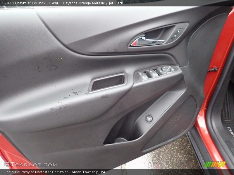 Cayenne Orange Metallic / Jet Black 2020 Chevrolet Equinox LT AWD