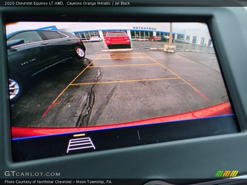 Cayenne Orange Metallic / Jet Black 2020 Chevrolet Equinox LT AWD