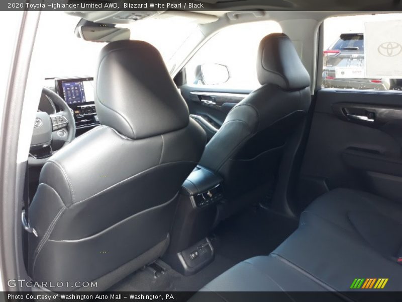 Blizzard White Pearl / Black 2020 Toyota Highlander Limited AWD