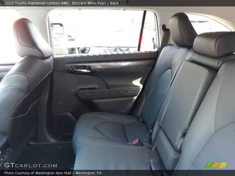 Blizzard White Pearl / Black 2020 Toyota Highlander Limited AWD