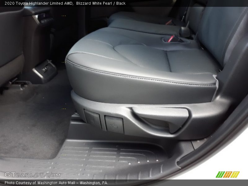 Blizzard White Pearl / Black 2020 Toyota Highlander Limited AWD
