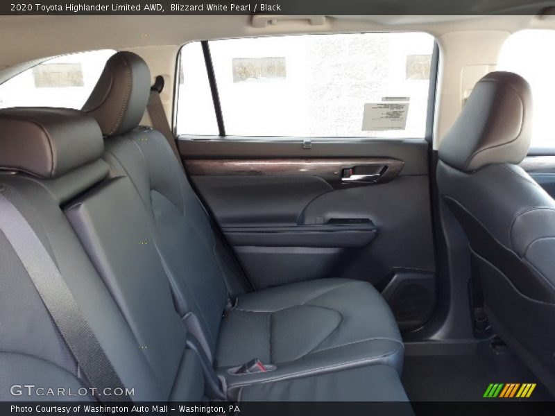 Blizzard White Pearl / Black 2020 Toyota Highlander Limited AWD
