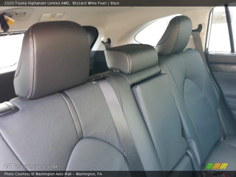 Blizzard White Pearl / Black 2020 Toyota Highlander Limited AWD