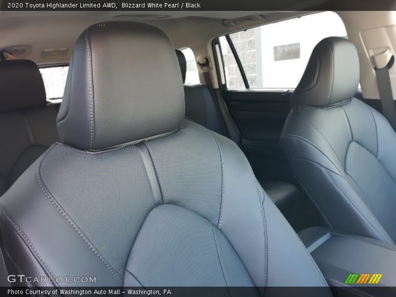Blizzard White Pearl / Black 2020 Toyota Highlander Limited AWD