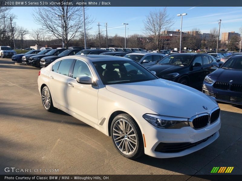 Alpine White / Black 2020 BMW 5 Series 530i xDrive Sedan