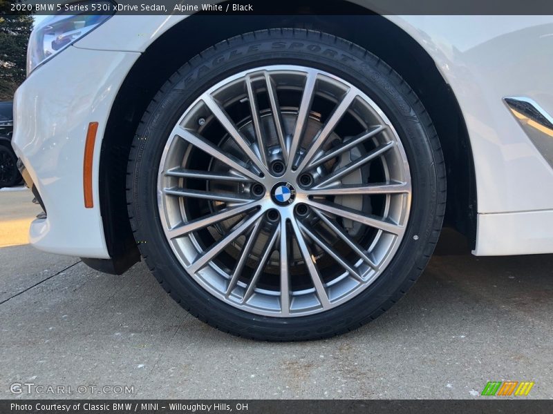 Alpine White / Black 2020 BMW 5 Series 530i xDrive Sedan