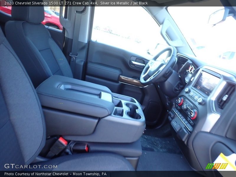 Silver Ice Metallic / Jet Black 2020 Chevrolet Silverado 1500 LT Z71 Crew Cab 4x4
