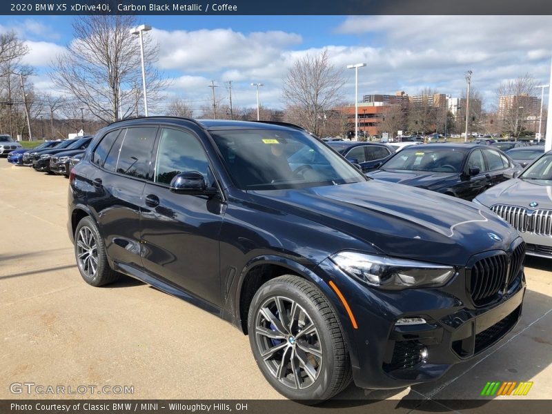 Carbon Black Metallic / Coffee 2020 BMW X5 xDrive40i