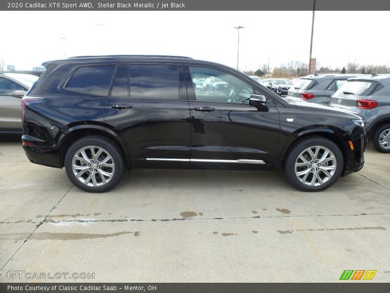 Stellar Black Metallic / Jet Black 2020 Cadillac XT6 Sport AWD