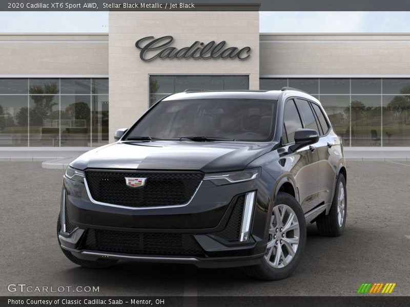 Stellar Black Metallic / Jet Black 2020 Cadillac XT6 Sport AWD