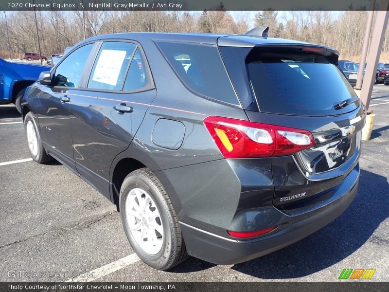Nightfall Gray Metallic / Ash Gray 2020 Chevrolet Equinox LS