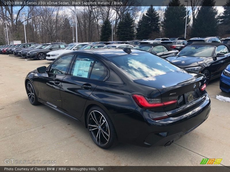 Black Sapphire Metallic / Black 2020 BMW 3 Series 330i xDrive Sedan