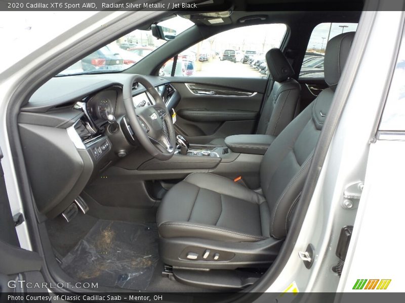 Radiant Silver Metallic / Jet Black 2020 Cadillac XT6 Sport AWD