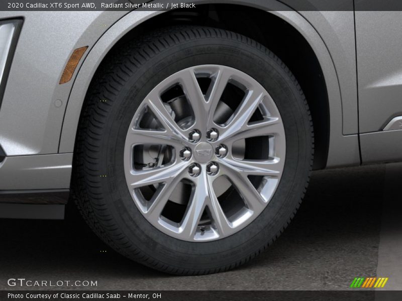 Radiant Silver Metallic / Jet Black 2020 Cadillac XT6 Sport AWD