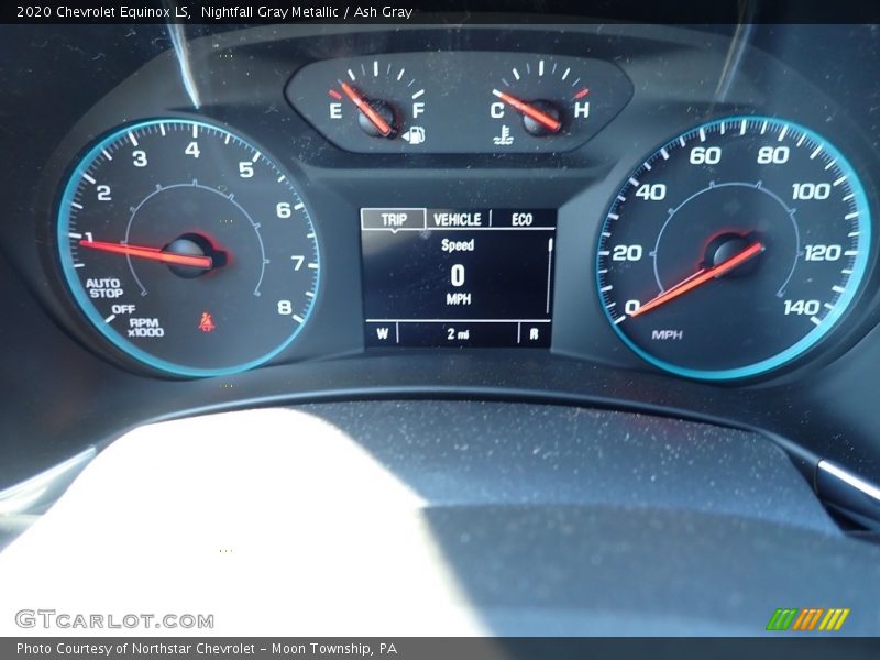 Nightfall Gray Metallic / Ash Gray 2020 Chevrolet Equinox LS