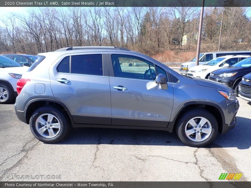 Satin Steel Metallic / Jet Black 2020 Chevrolet Trax LT AWD